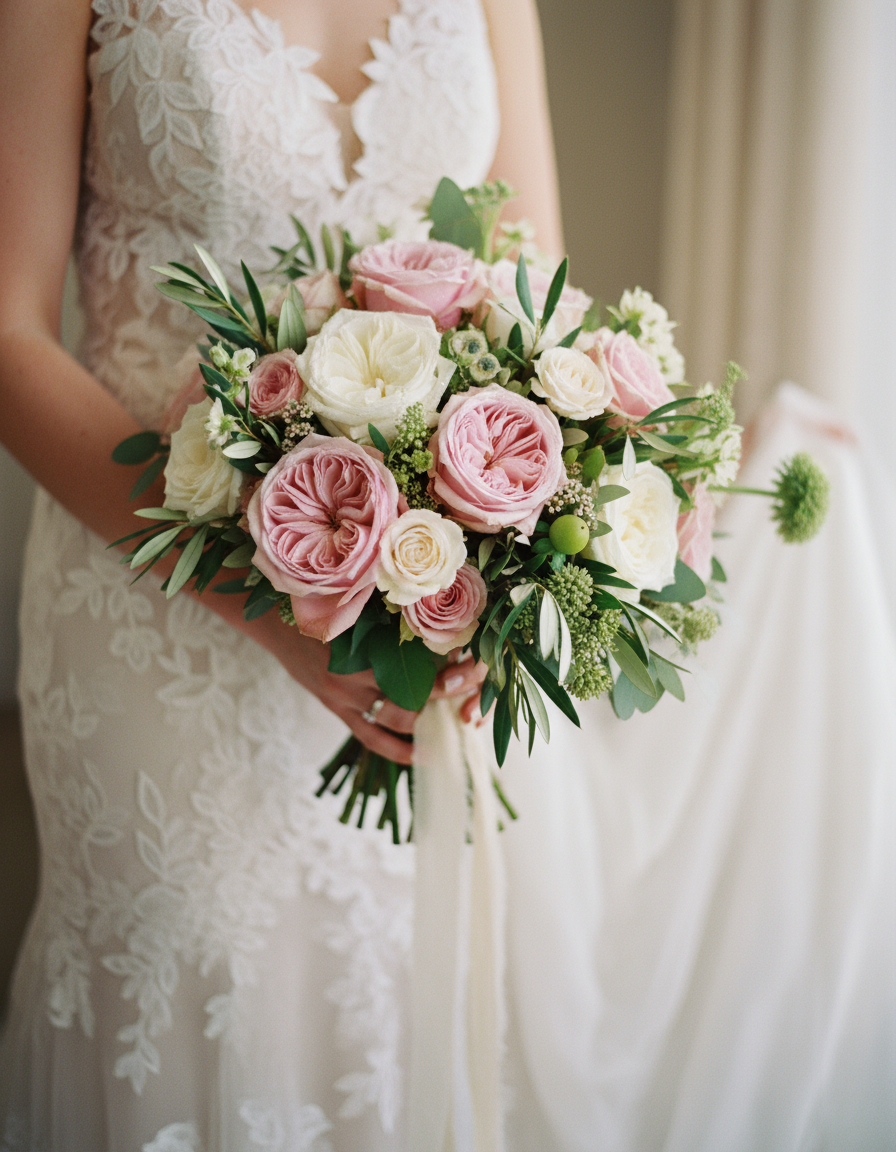 Bridal Bouquet Close-up